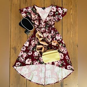 Floral Fortune & Ivy Dress 1X